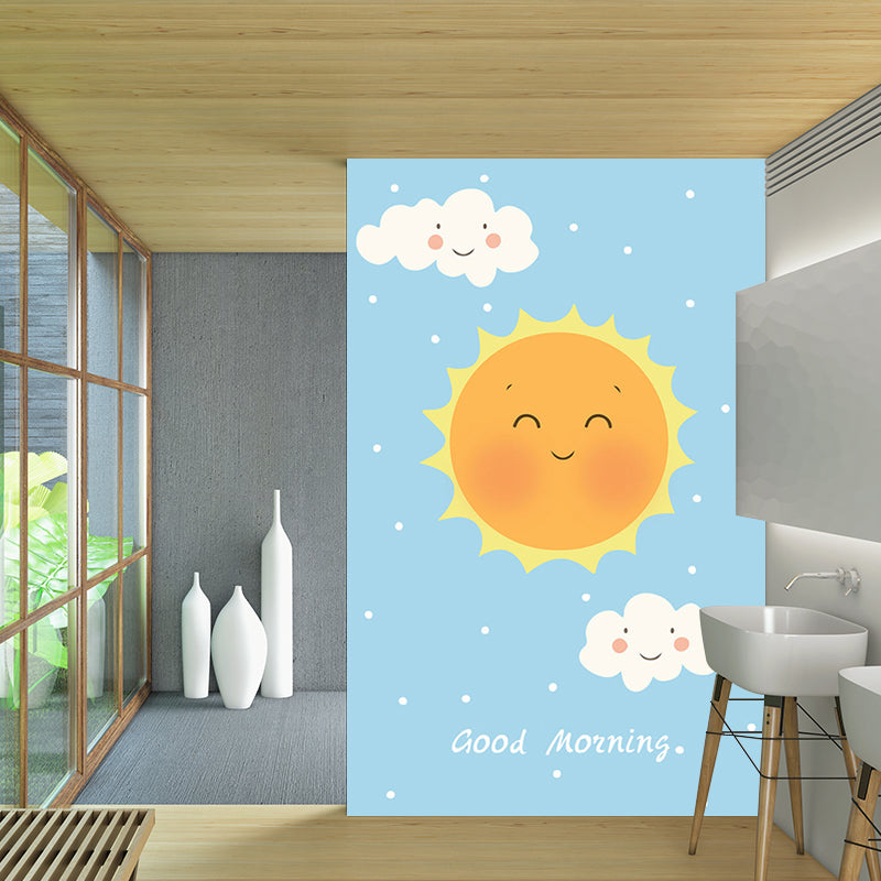 smiling sun wallpaper