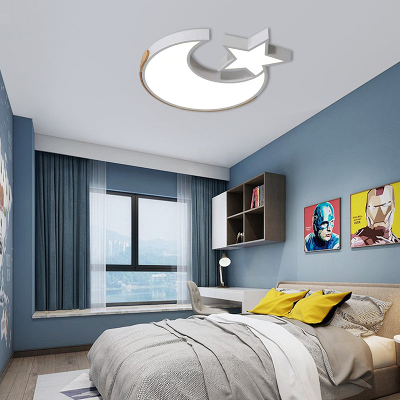 White bedroom online ceiling lights