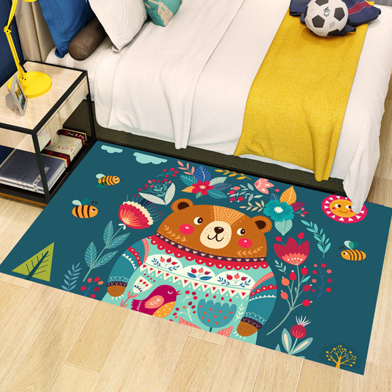 Multicolor best sale kids rug