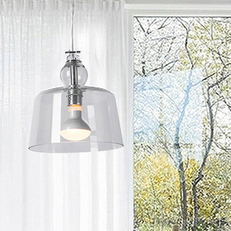 Upside down deals glass lamp shade