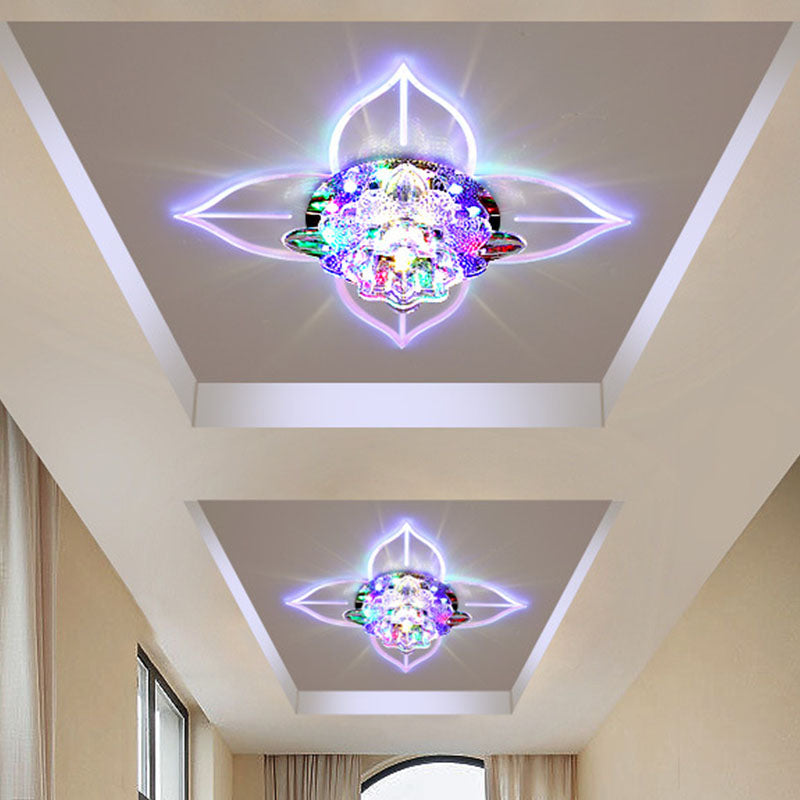 Multi coloured deals flush ceiling lights