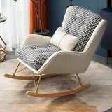 Lounge de style luxe Chaise de canapé paresseux Loissine chaise à bascule moderne