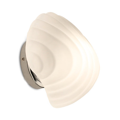 Bedroom Nursing Room Shell Wall Light Acrylic 1 Light Lovely Modern Wall Lamp in White Clearhalo 'Wall Lamps & Sconces' 'Wall Lights' Lighting' 103609