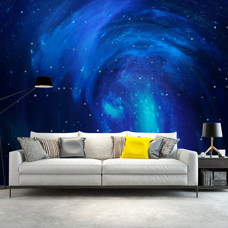 Stain-Resistant Galaxy Wall Covering Personalized Size Simplicity Wall Mural for Home Decor Clearhalo 'Wall Decor' 'Wall Mural' 1048992