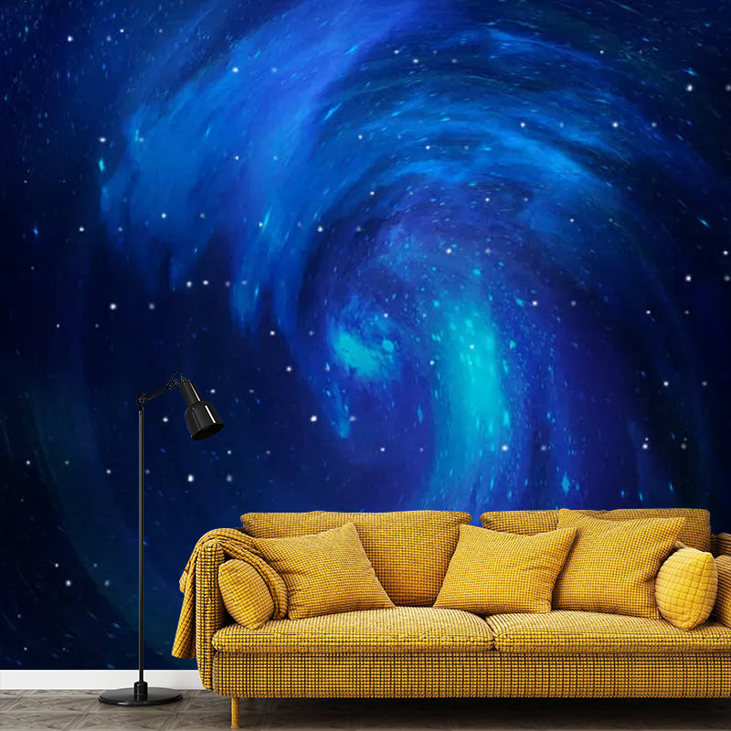 Stain-Resistant Galaxy Wall Covering Personalized Size Simplicity Wall Mural for Home Decor Clearhalo 'Wall Decor' 'Wall Mural' 1048993