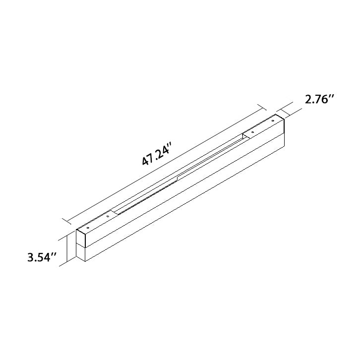 Led Office Flush Mount with Slim Rectangular Linear Metal Contemporary Black/Yellow Flush Lamp Fixture Clearhalo 'Ceiling Lights' 'Close To Ceiling Lights' 'Close to ceiling' 'Flush mount' Lighting' 106683