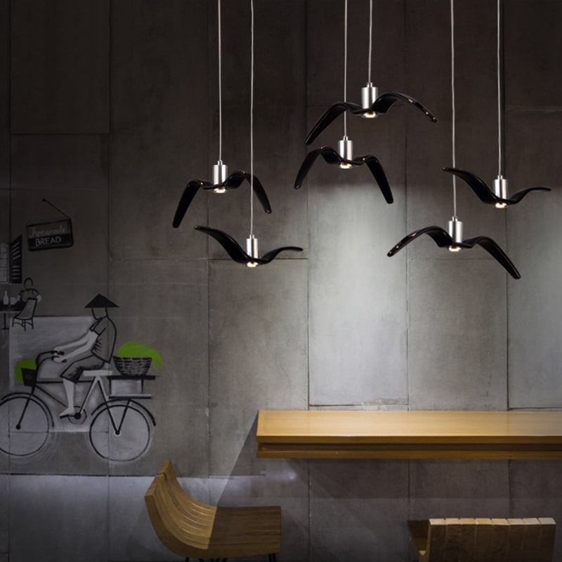 Modern Metal Pendant Lighting, Seagull Ceiling Light Fixture Clearhalo 'Ceiling Lights' 'Modern Pendants' 'Modern' 'Pendant Lights' 'Pendants' Lighting' 119138