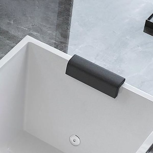 Modern Rectangle Acrylic Embedded Bathtub with Drain Bath Tub and Massage Device Clearhalo 'Bathroom Remodel & Bathroom Fixtures' 'Bathtubs' 'Home Improvement' 'home_improvement' 'home_improvement_bathtubs' 'Showers & Bathtubs' 1200x1200_0032ee04-604f-4908-a5fc-f62b8510fe39