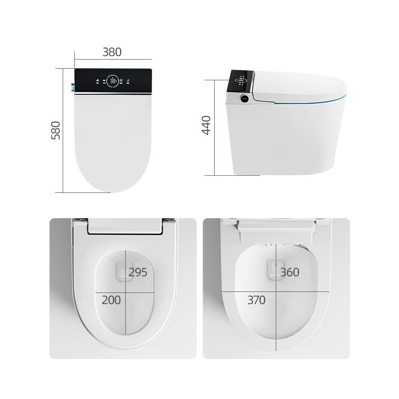 Modern Floor Mount Urine Toilet White Siphon Jet Toilet Bowl with Toilet Seat Clearhalo 'Bathroom Remodel & Bathroom Fixtures' 'Home Improvement' 'home_improvement' 'home_improvement_toilets' 'Toilets & Bidets' 'Toilets' 1200x1200_0099ed62-1358-4880-a893-14af4e258d9a