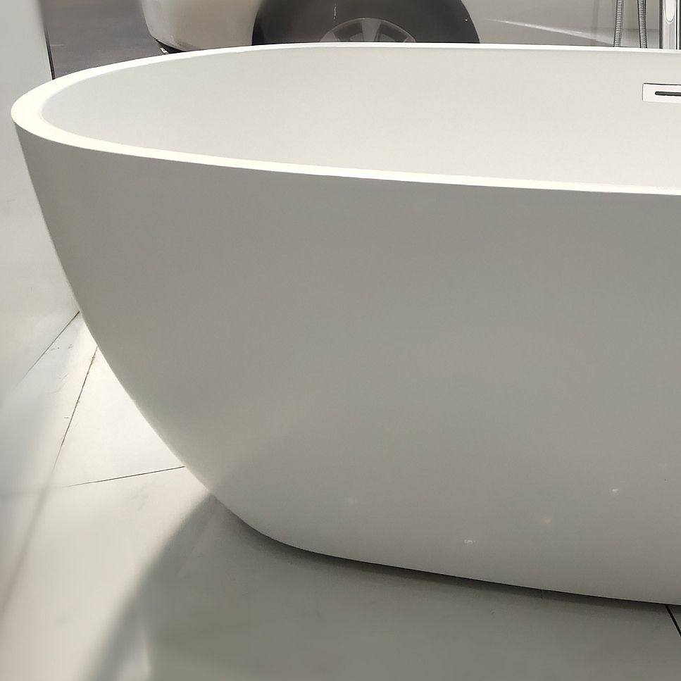 Acrylic Freestanding Soaking Bathtub Antique Finish Oval Modern Bath Tub Clearhalo 'Bathroom Remodel & Bathroom Fixtures' 'Bathtubs' 'Home Improvement' 'home_improvement' 'home_improvement_bathtubs' 'Showers & Bathtubs' 1200x1200_00e25ed0-2e80-4e4e-be27-a4a0892f8b1c