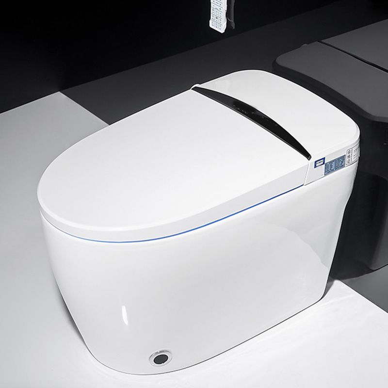 White Floor Mount Bidet Elongated Floor Standing Bidet with Heated Seat Clearhalo 'Bathroom Remodel & Bathroom Fixtures' 'Bidets' 'Home Improvement' 'home_improvement' 'home_improvement_bidets' 'Toilets & Bidets' 1200x1200_01115d48-94e3-421d-9a4b-be4a66fd79c8