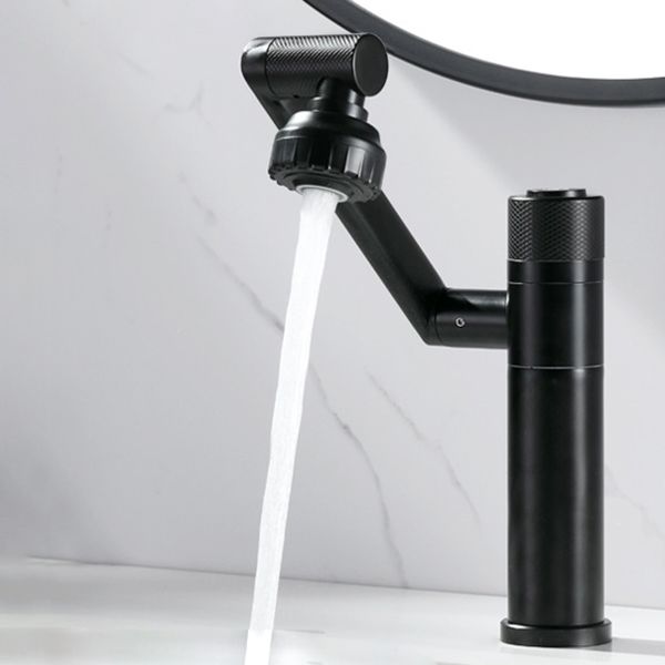 Modern Vessel Faucet Stainless Steel Single Handle Bendable Vessel Faucet Clearhalo 'Accueil' 'Amélioration Domiciliaire' 'bathroom_sink_faucets' 'Ensembles de Lavabo & de Robinet de Toilette' 'home_improvement' 'home_improvement_bathroom_sink_faucets' 'Robinet de Lavabo de Salle de Bain' 'Rénovation et Équipement de Salle de Bain' 1200x1200_011f5ddd-2a87-447f-a127-e21278290921