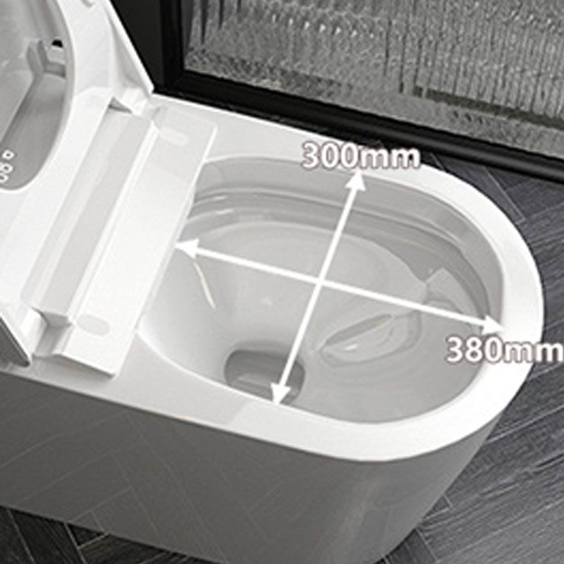 Household Smart Toilet Automatic Flip Cover UV Sterilization Electric Induction Toilet Clearhalo 'Bathroom Remodel & Bathroom Fixtures' 'Home Improvement' 'home_improvement' 'home_improvement_toilets' 'Toilets & Bidets' 'Toilets' 1200x1200_0158c3b0-6264-402a-b015-6b6be3c38326