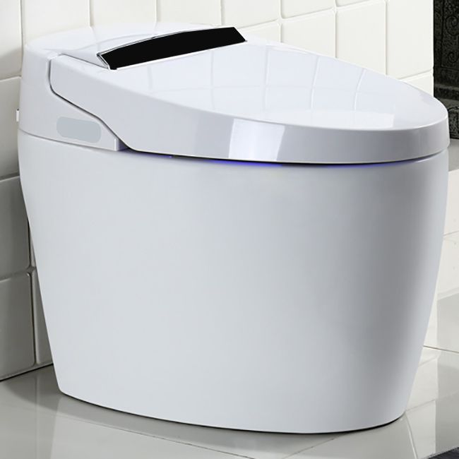 White Smart Toilet Elongated Temperature Control Floor Standing Bidet Clearhalo 'Bathroom Remodel & Bathroom Fixtures' 'Bidets' 'Home Improvement' 'home_improvement' 'home_improvement_bidets' 'Toilets & Bidets' 1200x1200_026be9ae-5195-42e1-9537-5b360201a855