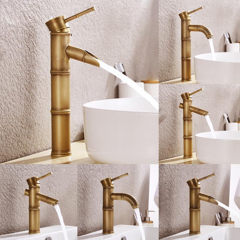 Lever Handle Farmhouse Faucet Circular Low-arc Sink Faucet for Bathroom Clearhalo 'Accueil' 'Amélioration Domiciliaire' 'bathroom_sink_faucets' 'Ensembles de Lavabo & de Robinet de Toilette' 'home_improvement' 'home_improvement_bathroom_sink_faucets' 'Robinet de Lavabo de Salle de Bain' 'Rénovation et Équipement de Salle de Bain' 1200x1200_02706d18-4a1c-472c-9b02-6f27cdb1af6c