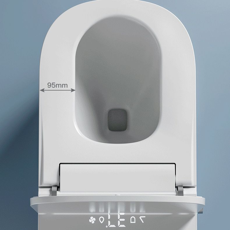 Modern Skirted Toilet Bowl Siphon Jet Toilet with Soft-Close Seat for Bathroom Clearhalo 'Bathroom Remodel & Bathroom Fixtures' 'Home Improvement' 'home_improvement' 'home_improvement_toilets' 'Toilets & Bidets' 'Toilets' 1200x1200_03680608-675f-42fc-a4fc-6b91578833d1