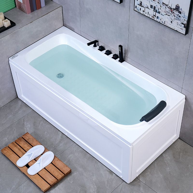 Modern Acrylic Rectangular Bathtub Soaking White Bathtub , 29.53" Wide Clearhalo 'Bathroom Remodel & Bathroom Fixtures' 'Bathtubs' 'Home Improvement' 'home_improvement' 'home_improvement_bathtubs' 'Showers & Bathtubs' 1200x1200_03c9a02b-31d8-4752-8924-d9d1fc5f4ec2