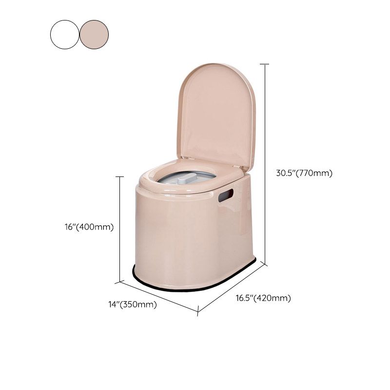 Modern Plastic Toilet Floor Mounted Toilet Bowl with Slow Close Seat for Washroom Clearhalo 'Bathroom Remodel & Bathroom Fixtures' 'Home Improvement' 'home_improvement' 'home_improvement_toilets' 'Toilets & Bidets' 'Toilets' 1200x1200_03d33acf-d491-4908-9b00-c2dc0312799c