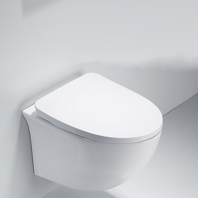 Contemporary One Piece Toilet Bowl Wall Mount Porcelain Flush Toilet Clearhalo 'Bathroom Remodel & Bathroom Fixtures' 'Home Improvement' 'home_improvement' 'home_improvement_toilets' 'Toilets & Bidets' 'Toilets' 1200x1200_03deb03d-9015-473e-be6b-1e42fe9b383e