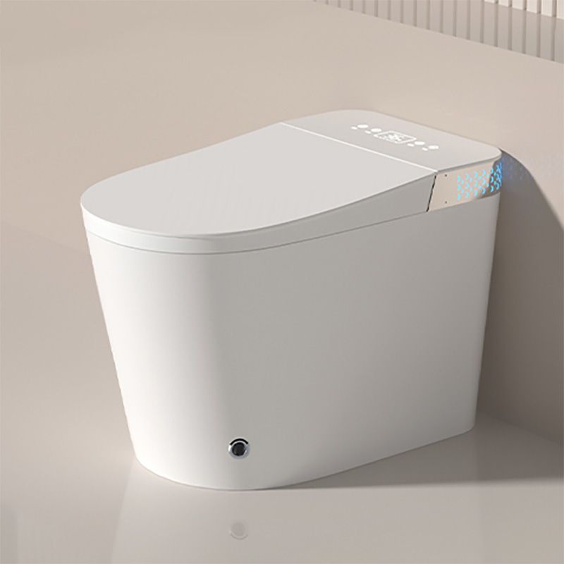 Floor Standing Bidet Ceramic Contemporary White Elongated Foot Sensor Clearhalo 'Bathroom Remodel & Bathroom Fixtures' 'Bidets' 'Home Improvement' 'home_improvement' 'home_improvement_bidets' 'Toilets & Bidets' 1200x1200_044e7a36-0d61-435c-87cb-0e69fe5b10b5