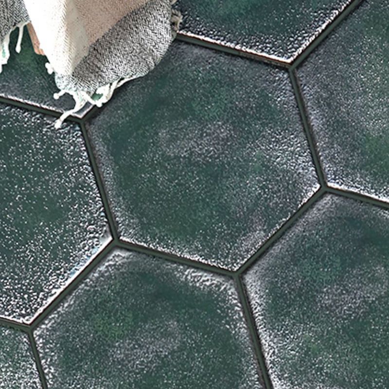 Porcelain Singular Tile Hexagon Shape Floor and Wall Tile with No Pattern Clearhalo 'Floor Tiles & Wall Tiles' 'floor_tiles_wall_tiles' 'Flooring 'Home Improvement' 'home_improvement' 'home_improvement_floor_tiles_wall_tiles' Walls and Ceiling' 1200x1200_04976a13-23b3-45ad-8fa4-39150930c3b8