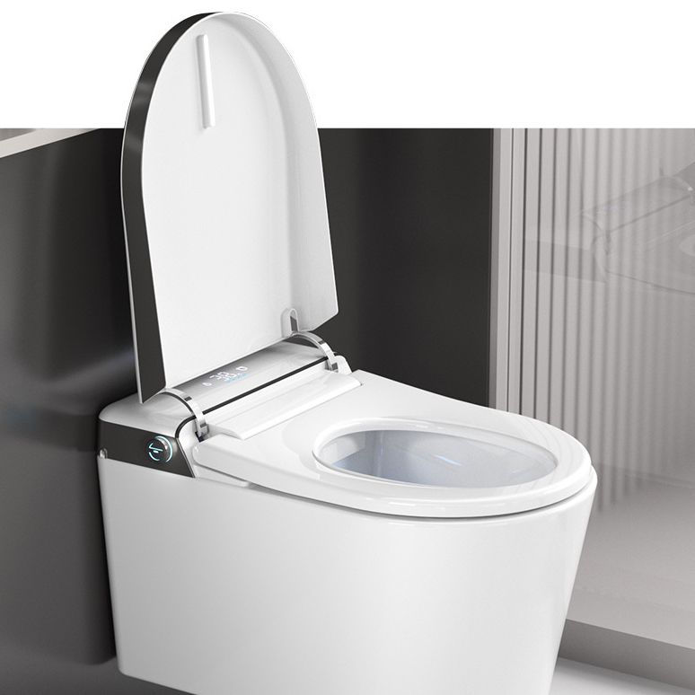 Elongated Wall Mounted Bidet Dryer White Wall Hung Toilet Set Clearhalo 'Bathroom Remodel & Bathroom Fixtures' 'Bidets' 'Home Improvement' 'home_improvement' 'home_improvement_bidets' 'Toilets & Bidets' 1200x1200_04cccbaa-bec5-4068-aa2b-faa3866dac26