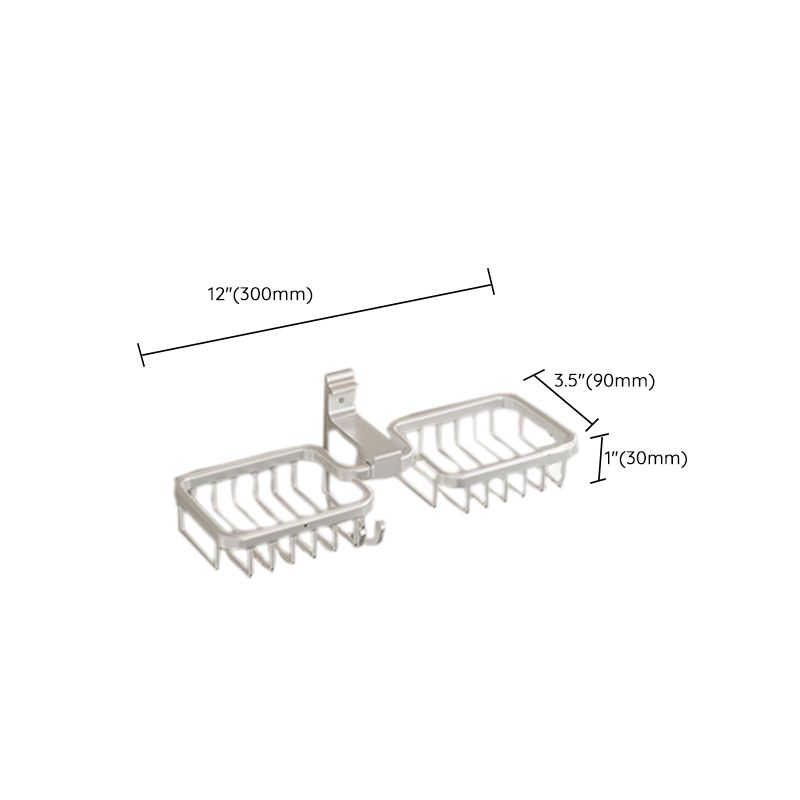 Traditional Bath Shelf Stainless Steel Paper Holder Bathroom Accessories Hardware Set Clearhalo 'Bathroom Hardware Sets' 'Bathroom Hardware' 'Bathroom Remodel & Bathroom Fixtures' 'bathroom_hardware_sets' 'Home Improvement' 'home_improvement' 'home_improvement_bathroom_hardware_sets' 1200x1200_0503ea5d-df9b-4e79-bb2d-3d04d86f22e8