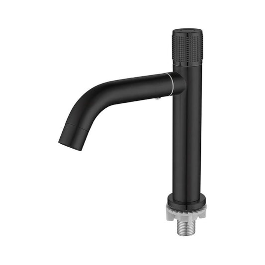 Modern Vessel Sink Faucet Stainless Steel Single Handle Low Arc Vessel Faucet Clearhalo 'bathroom_sink_faucets' 'Conjuntos de Torneiras de Lavatório e Banheiro' 'home_improvement' 'home_improvement_bathroom_sink_faucets' 'Mobiliário Doméstico' 'Página inicial' 'Renovação e equipamento de casa de banho' 'Torneira para lavatório de banheiro' 1200x1200_05137bde-3d52-416e-8c0d-41e7d417be4d