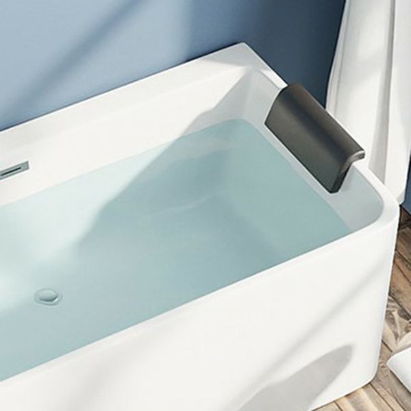 Freestanding Acrylic Bathtub Rectangular Modern Bathtub with Drain and Overflow Trim Clearhalo 'Bathroom Remodel & Bathroom Fixtures' 'Bathtubs' 'Home Improvement' 'home_improvement' 'home_improvement_bathtubs' 'Showers & Bathtubs' 1200x1200_052eeace-d8d2-4d0e-88c4-e6bba94597a6