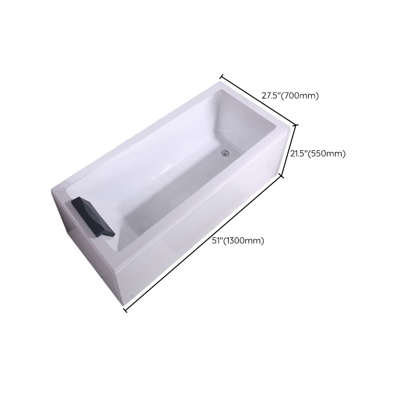 Freestanding Antique Finish Soaking Bath Rectangular Modern Bath Tub Clearhalo 'Bathroom Remodel & Bathroom Fixtures' 'Bathtubs' 'Home Improvement' 'home_improvement' 'home_improvement_bathtubs' 'Showers & Bathtubs' 1200x1200_05c2a6a7-6f1f-4cef-b344-e1fd0b375a7d