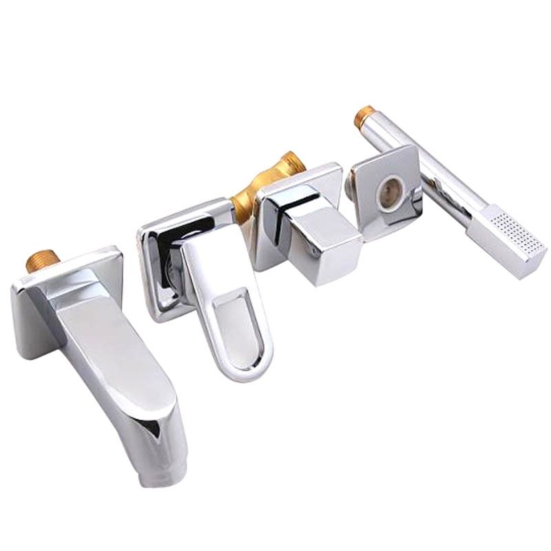 Bathroom Faucet Lever Handle Brass Handheld Head Sink Faucet Clearhalo 'Bathroom Remodel & Bathroom Fixtures' 'Bathroom Sink Faucets' 'Bathroom Sinks & Faucet Components' 'bathroom_sink_faucets' 'Home Improvement' 'home_improvement' 'home_improvement_bathroom_sink_faucets' 1200x1200_05cdb87f-faf3-489e-84e0-58a2a75a8a30