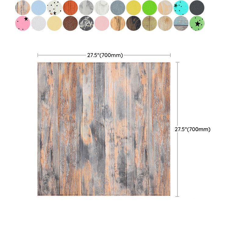 Pvc Paneling Smooth Wall Interior Living Room Plank Set of 2 Clearhalo 'Flooring 'Home Improvement' 'home_improvement' 'home_improvement_wall_paneling' 'Wall Paneling' 'wall_paneling' 'Walls & Ceilings' Walls and Ceiling' 1200x1200_060fcb03-5a71-43b7-885d-d45faf2b6f3b