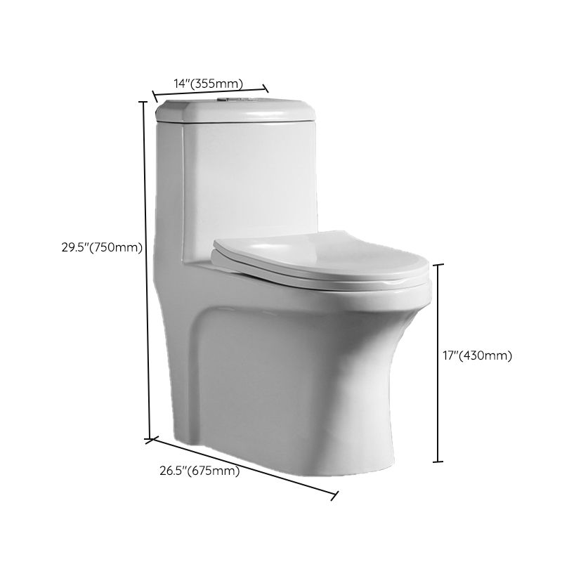 Traditional 1 Piece Flush Toilet Floor Mount Urine Toilet with Seat for Washroom Clearhalo 'Bathroom Remodel & Bathroom Fixtures' 'Home Improvement' 'home_improvement' 'home_improvement_toilets' 'Toilets & Bidets' 'Toilets' 1200x1200_061a8cb2-22c9-4181-8b3b-28b670d03ab3