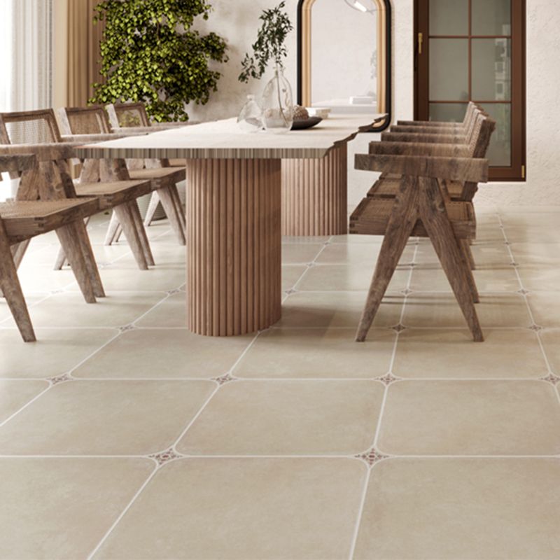 Traditional Style Slip Resistant Tile Matte Straight Edge Square Floor Tile Clearhalo 'Floor Tiles & Wall Tiles' 'floor_tiles_wall_tiles' 'Flooring 'Home Improvement' 'home_improvement' 'home_improvement_floor_tiles_wall_tiles' Walls and Ceiling' 1200x1200_0658a650-0365-4cfb-b1fa-26f9086cd9f2