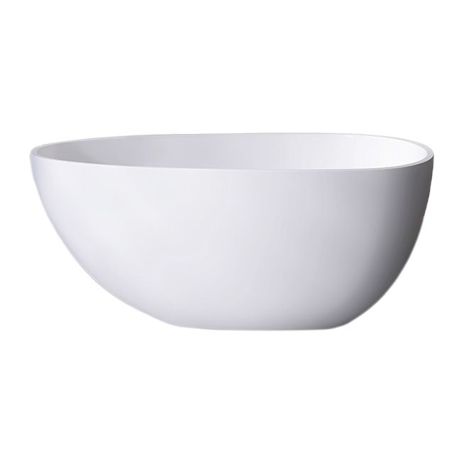 Antique Finish Soaking Bathtub Back to Wall Oval Modern Bath Tub Clearhalo 'Bathroom Remodel & Bathroom Fixtures' 'Bathtubs' 'Home Improvement' 'home_improvement' 'home_improvement_bathtubs' 'Showers & Bathtubs' 1200x1200_0685abf3-8510-44e4-ab05-edefe242192a