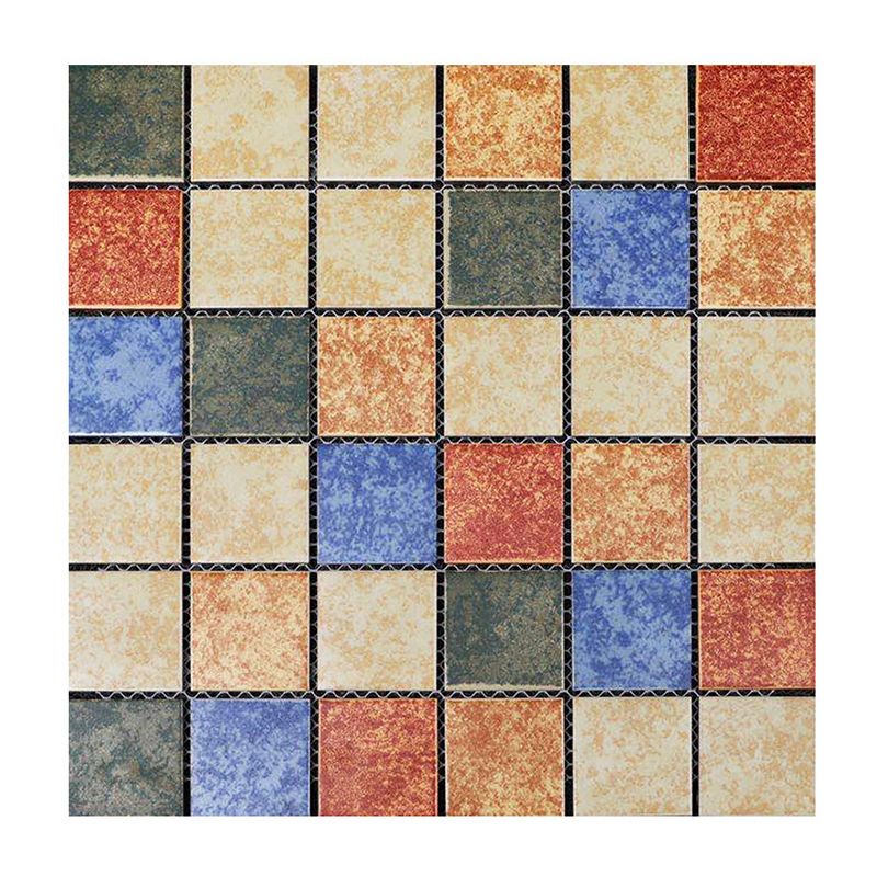 Grid Mosaic Sheet Wall & Floor Tile Mixed Material Outdoor Wall Tile Clearhalo 'Floor Tiles & Wall Tiles' 'floor_tiles_wall_tiles' 'Flooring 'Home Improvement' 'home_improvement' 'home_improvement_floor_tiles_wall_tiles' Walls and Ceiling' 1200x1200_06f307dd-cd01-4036-ab9c-4f88eaef84ba