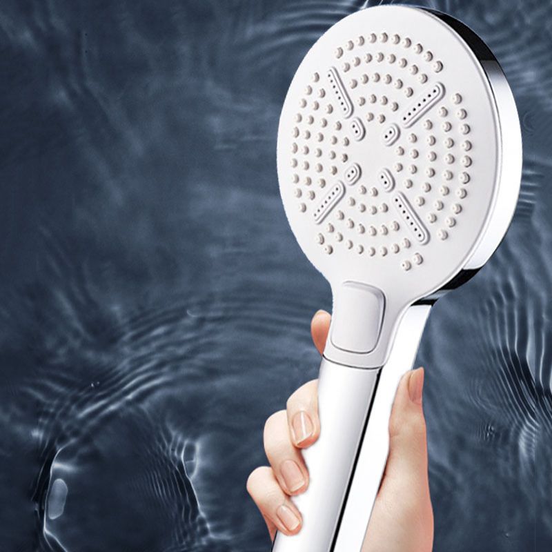 Contemporary Handheld Shower Self-Cleaning Wall-Mount Showerhead Clearhalo 'Bathroom Remodel & Bathroom Fixtures' 'Home Improvement' 'home_improvement' 'home_improvement_shower_heads' 'Shower Heads' 'shower_heads' 'Showers & Bathtubs Plumbing' 'Showers & Bathtubs' 1200x1200_07022211-da1d-4a6f-8cc0-fbfdd8ca7ca0