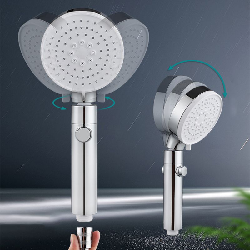 3 Sprays Shower Head Adjustable Spray Pattern Swivel Handheld Shower Head Clearhalo 'Bathroom Remodel & Bathroom Fixtures' 'Home Improvement' 'home_improvement' 'home_improvement_shower_heads' 'Shower Heads' 'shower_heads' 'Showers & Bathtubs Plumbing' 'Showers & Bathtubs' 1200x1200_07b4d027-703a-4cf2-a896-32f2c56540d4