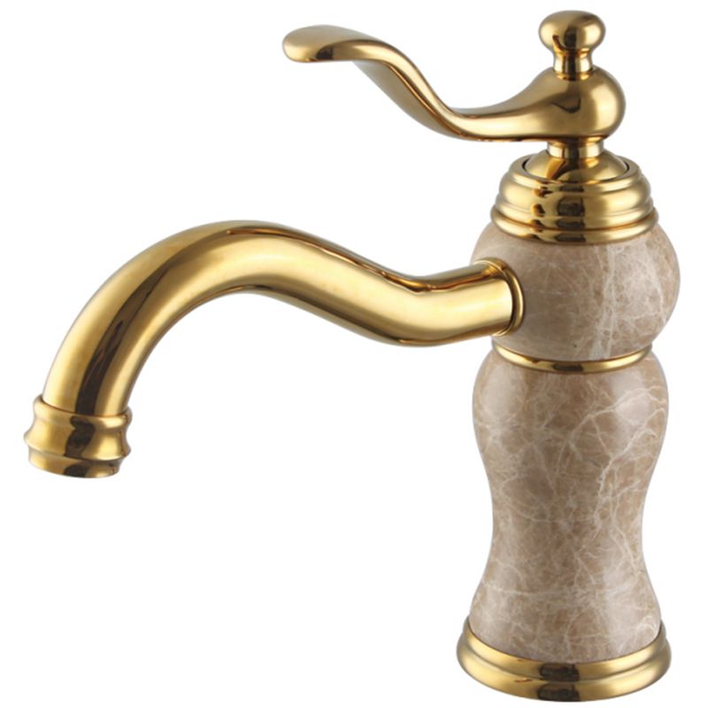 Luxury Bathroom Faucet Brass Lever Handle Low Arc Vessel Faucet Clearhalo 'bathroom_sink_faucets' 'Conjunta de Baño y Conjunta de Grifo' 'Coronamiento de Baño y Dispositivo de Baño' 'Grifo del lavabo del baño' 'Hogar' 'home_improvement' 'home_improvement_bathroom_sink_faucets' 'Mejoras para el hogar' 1200x1200_07dbce87-17f2-419b-90f6-997cc2bd6c34