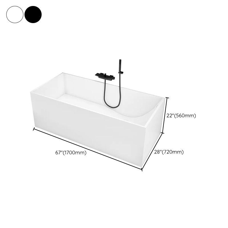 Stone Soaking Rectangular Bathtub Antique Finish Back to Wall Bath Tub Clearhalo 'Bathroom Remodel & Bathroom Fixtures' 'Bathtubs' 'Home Improvement' 'home_improvement' 'home_improvement_bathtubs' 'Showers & Bathtubs' 1200x1200_08263160-e1e3-4a24-994b-be496d2d5532