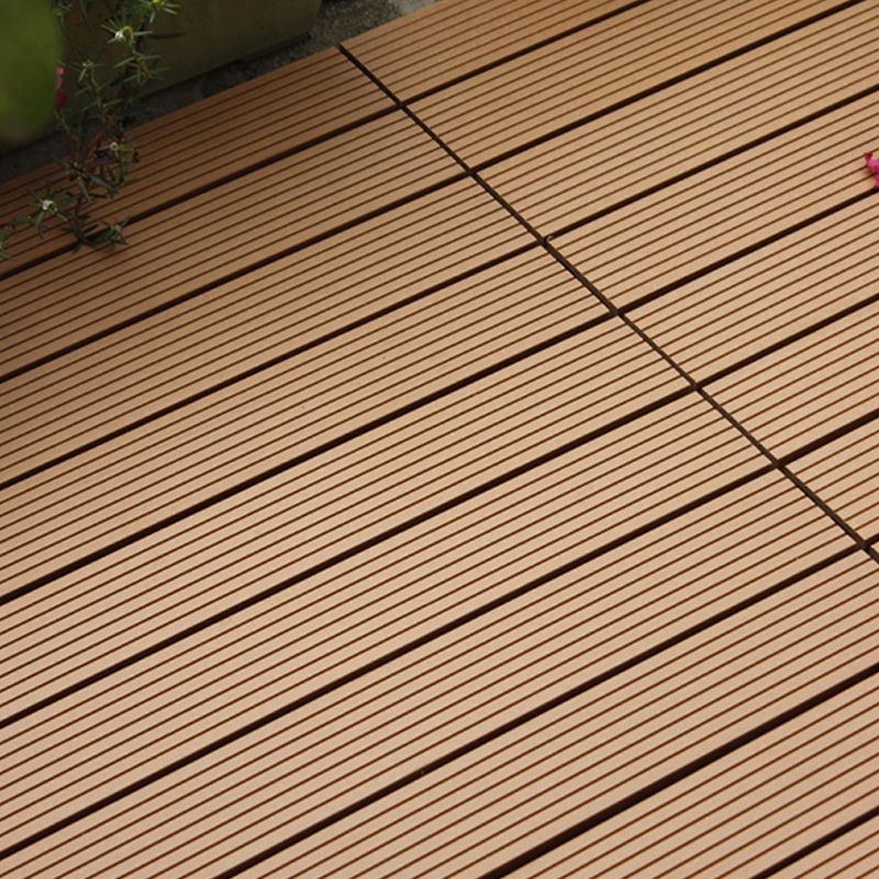 Polypropylene Deck Tile Kit 4-Slat Interlocking Patio Tiles Outdoor Patio Clearhalo 'Home Improvement' 'home_improvement' 'home_improvement_outdoor_deck_tiles_planks' 'Outdoor Deck Tiles & Planks' 'Outdoor Flooring & Tile' 'Outdoor Remodel' 'outdoor_deck_tiles_planks' 1200x1200_087cd9cc-d634-4e01-9ffc-1fbebfdac576