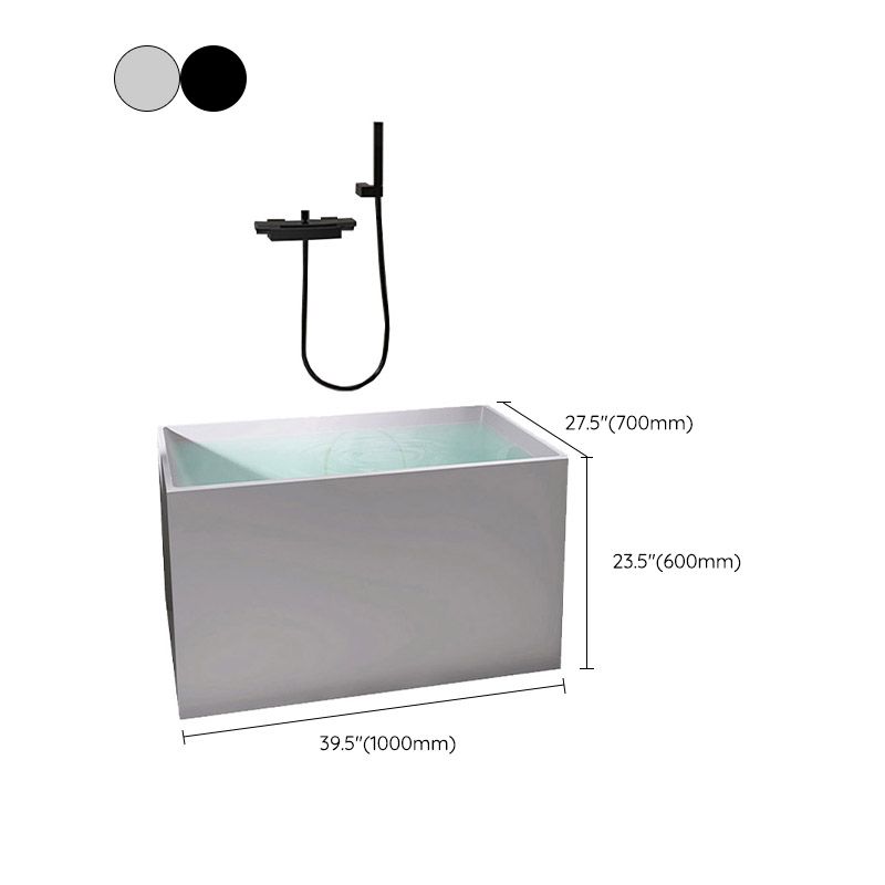 Modern Corner White Acrylic Bathtub Rectangle with Drain Bath Tub for Bathroom Clearhalo 'Bathroom Remodel & Bathroom Fixtures' 'Bathtubs' 'Home Improvement' 'home_improvement' 'home_improvement_bathtubs' 'Showers & Bathtubs' 1200x1200_088b8008-36ba-4a50-81c2-4e2c953222ba