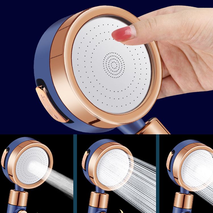 Round Hand Shower Adjustable Water Flow Wall-Mount Showerhead Clearhalo 'Bathroom Remodel & Bathroom Fixtures' 'Home Improvement' 'home_improvement' 'home_improvement_shower_heads' 'Shower Heads' 'shower_heads' 'Showers & Bathtubs Plumbing' 'Showers & Bathtubs' 1200x1200_08c25192-1508-4b4d-971d-a4adb4ff5eaf