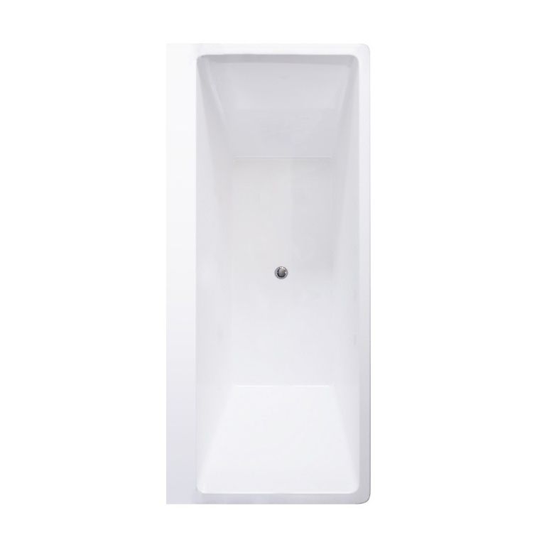 Acrylic Rectangular Bathtub Drop-in Soaking Bathtub , 29.53-inch Wide Clearhalo 'Bathroom Remodel & Bathroom Fixtures' 'Bathtubs' 'Home Improvement' 'home_improvement' 'home_improvement_bathtubs' 'Showers & Bathtubs' 1200x1200_09237ae2-ad9d-47f0-bb29-6bb16225d258