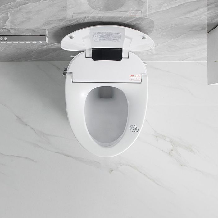 Modern Floor Mount Toilet Bowl Siphon Ceramic Toilet with Seat for Bathroom Clearhalo 'Bathroom Remodel & Bathroom Fixtures' 'Home Improvement' 'home_improvement' 'home_improvement_toilets' 'Toilets & Bidets' 'Toilets' 1200x1200_093411dc-504d-4374-9f5c-7509220dd620