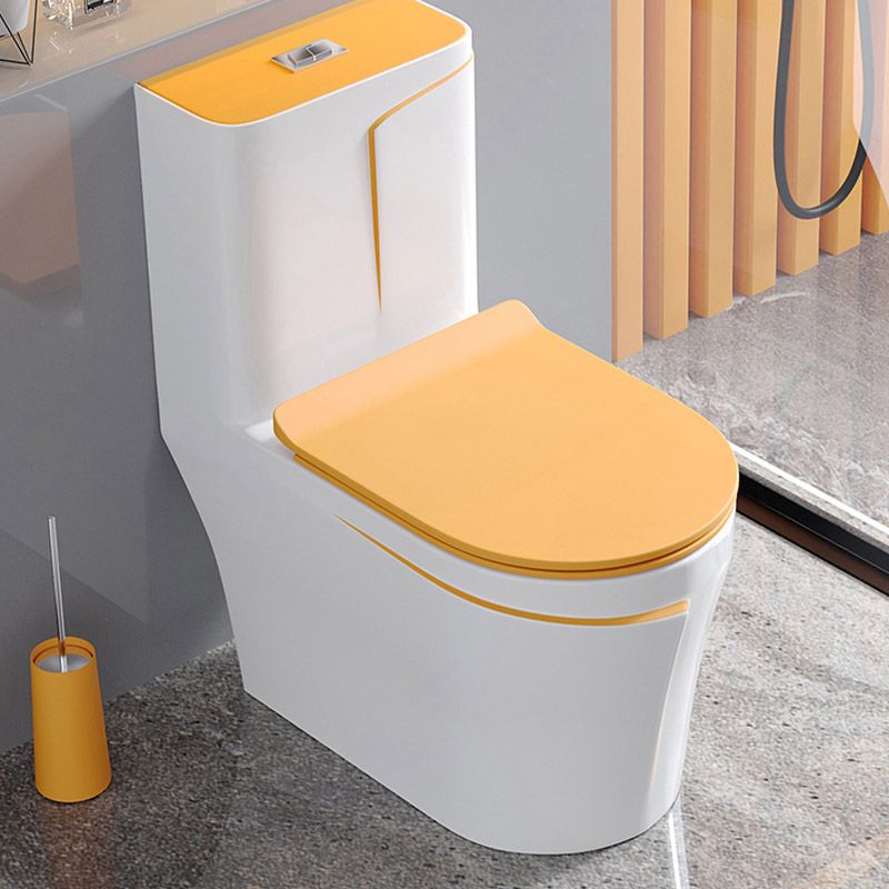 Skirted Traditional Flush Toilet Floor Mount One-Piece Toilet with Slow Close Seat Clearhalo 'Bathroom Remodel & Bathroom Fixtures' 'Home Improvement' 'home_improvement' 'home_improvement_toilets' 'Toilets & Bidets' 'Toilets' 1200x1200_0941873a-d730-4def-a189-2bb1ddc3b172