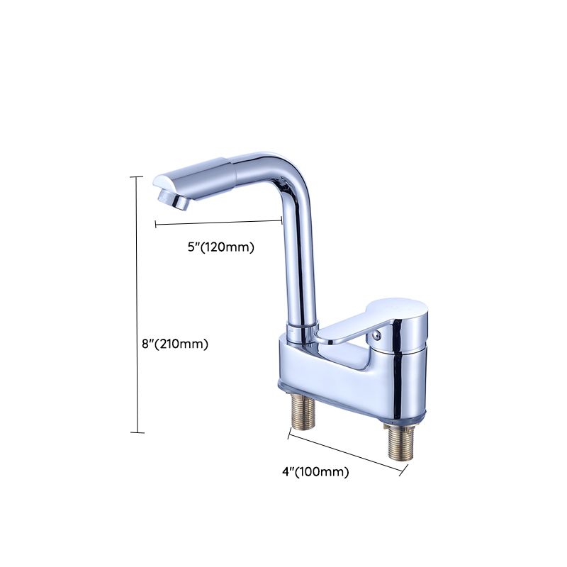 Deck Mounted Center Freestanding Tub Filler Single Handle Freestanding Faucet Clearhalo 'Bathroom Remodel & Bathroom Fixtures' 'Bathroom Sink Faucets' 'Bathroom Sinks & Faucet Components' 'bathroom_sink_faucets' 'Home Improvement' 'home_improvement' 'home_improvement_bathroom_sink_faucets' 1200x1200_094be624-f290-42f6-abc3-42d8fe950496