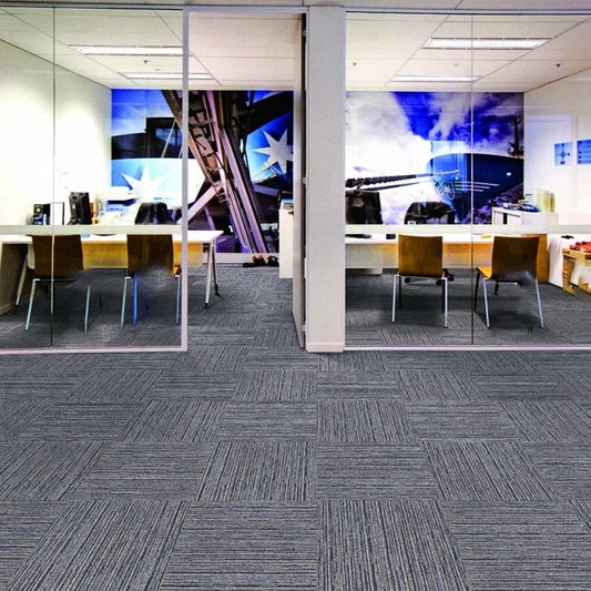 Loose Lay Indoor Carpet Tiles Dark Color Non-Skid Level Loop Carpet Tile Clearhalo 'Carpet Tiles & Carpet Squares' 'carpet_tiles_carpet_squares' 'Flooring 'Home Improvement' 'home_improvement' 'home_improvement_carpet_tiles_carpet_squares' Walls and Ceiling' 1200x1200_095a123a-7f09-493c-b663-4cce2f4b5b96