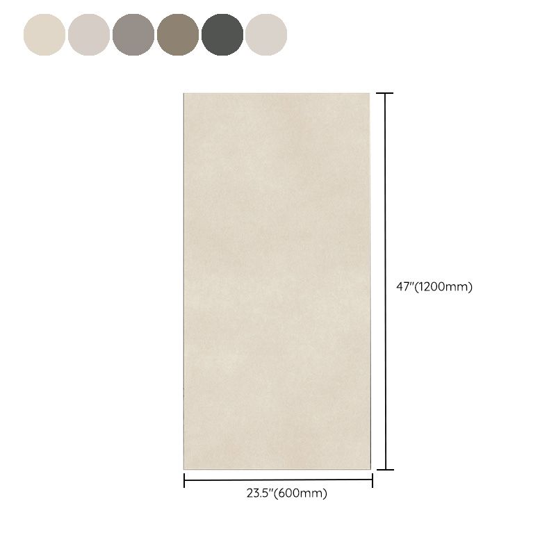 Retangular Porcelain Singular Tile Matte Singular Tile for Floor (2-Pack) Clearhalo 'Floor Tiles & Wall Tiles' 'floor_tiles_wall_tiles' 'Flooring 'Home Improvement' 'home_improvement' 'home_improvement_floor_tiles_wall_tiles' Walls and Ceiling' 1200x1200_095d6ade-f238-41a7-ae34-47f09743c0a6