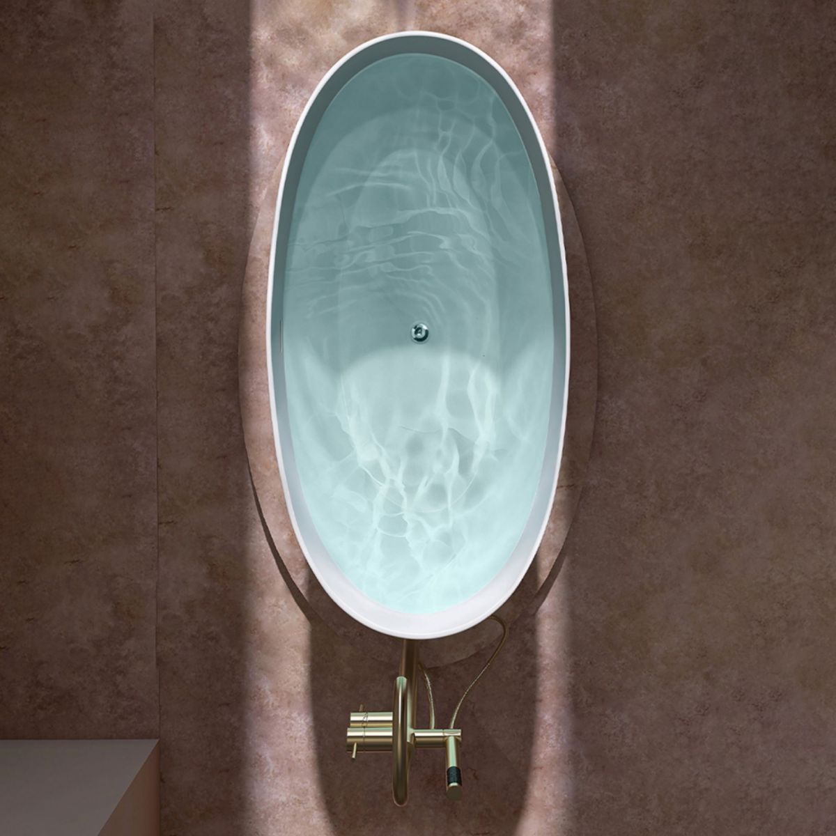 Antique Finish Soaking Bathtub Oval Modern Stand Alone Bath Tub Clearhalo 'Bathroom Remodel & Bathroom Fixtures' 'Bathtubs' 'Home Improvement' 'home_improvement' 'home_improvement_bathtubs' 'Showers & Bathtubs' 1200x1200_099ab95d-0a5c-4f35-90ab-55d995e1cb47